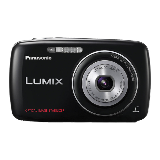 panasonic LUMIX DMC-S3EP Manuals