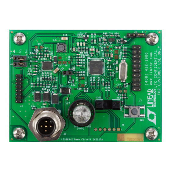 Linear Technology LT3669-2 Manual