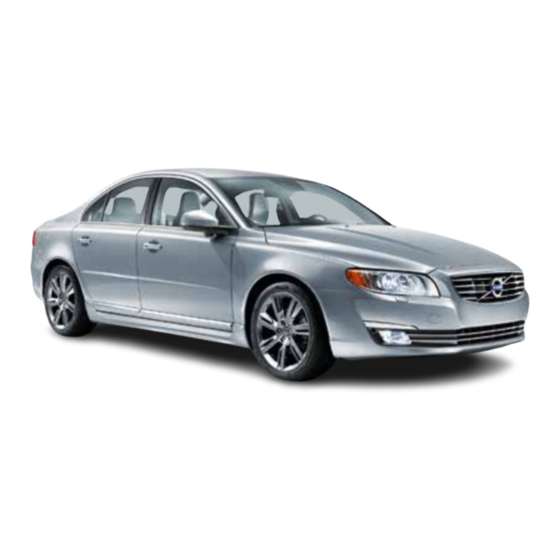 Volvo S80 Quick Manual