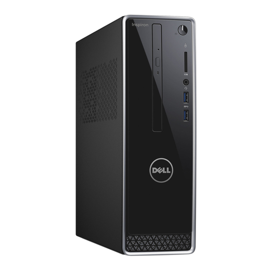 Dell Inspiron 3268 Setup And Specifications