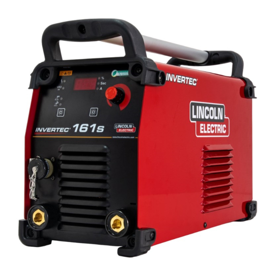 Lincoln Electric INVERTEC 161S Service Manual