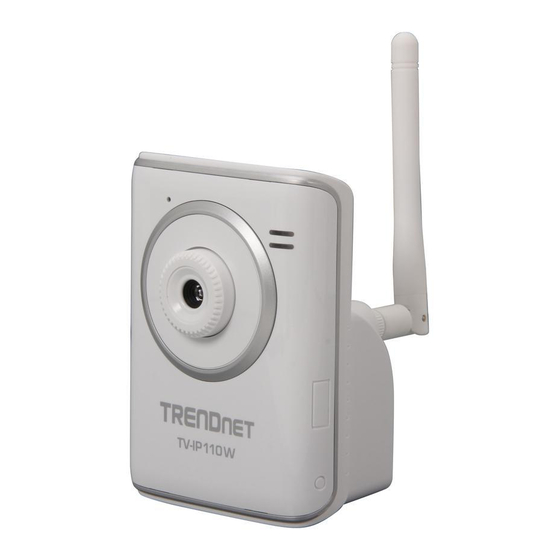TRENDNET TV-IP110 - SecurView Internet Surveillance Camera Manuals
