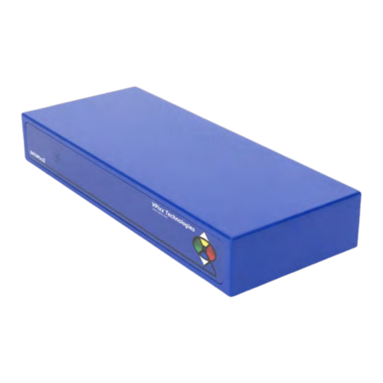 VPixx Technologies DATAPixx2 Full Installation Manual