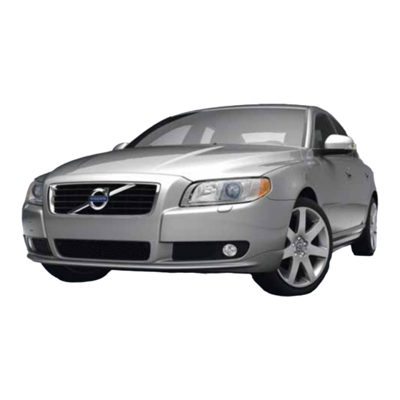 Volvo S80 Owner's Manual