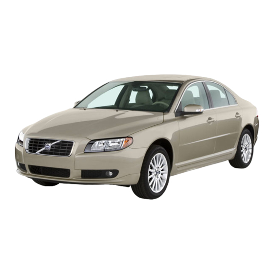 Volvo S80 Owner's Manual