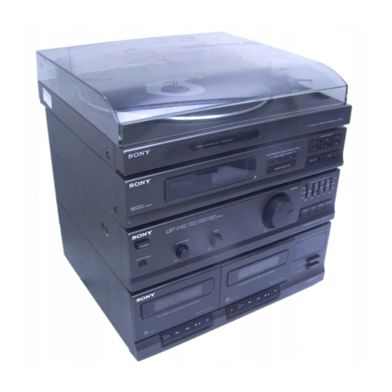 Sony HST-V202 Service Manual