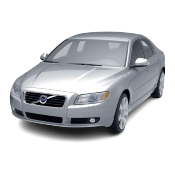 Volvo S80 Quick Manual