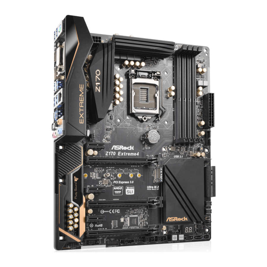 ASROCK Z170 Extreme4+ User Manual