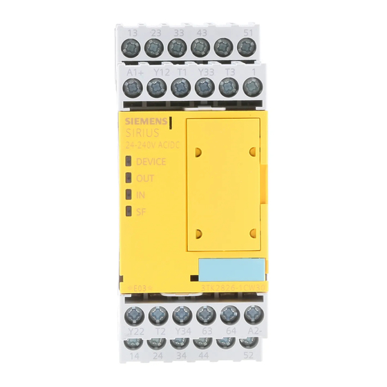 Siemens Sirius 3TK2826 Original Operating Instructions