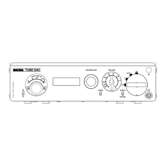 Nagra TUBE DAC User Manual