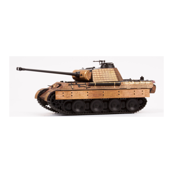 Eduard Panther A exterior Quick Start Manual