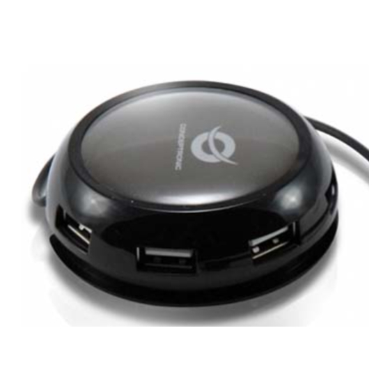 Conceptronic CS4USB2 Multi Language Quick Manual