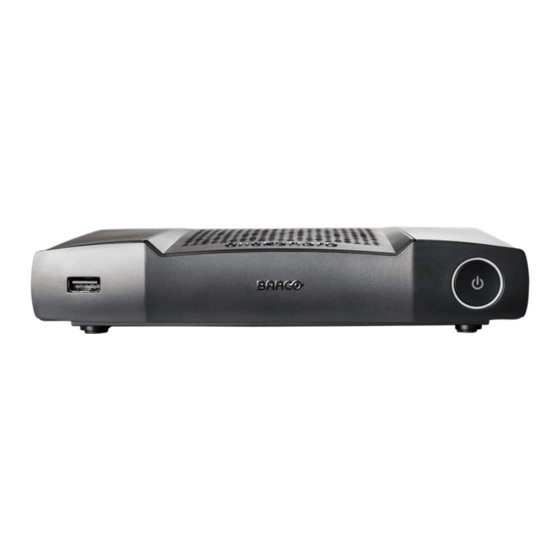 Barco ClickShare CX-50 User Manual