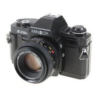 Minolta X-370S Instruction Manual