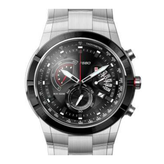 Citizen MIYOTA FS80 Instruction Manual