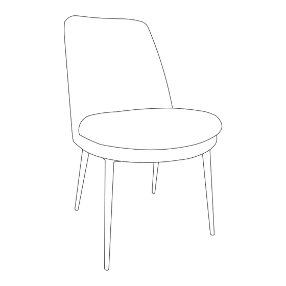 Modus Furniture WYATT SIDE CHAIR Assembly Instructions