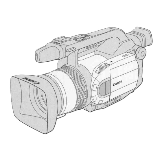Canon XM1 Manuals