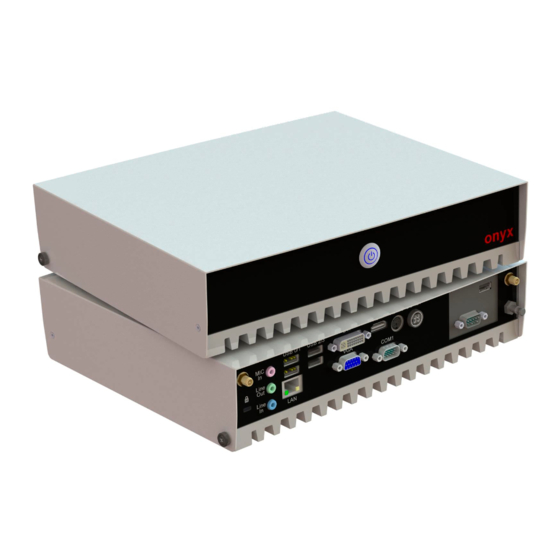 Onyx MedPC-5500 Manual