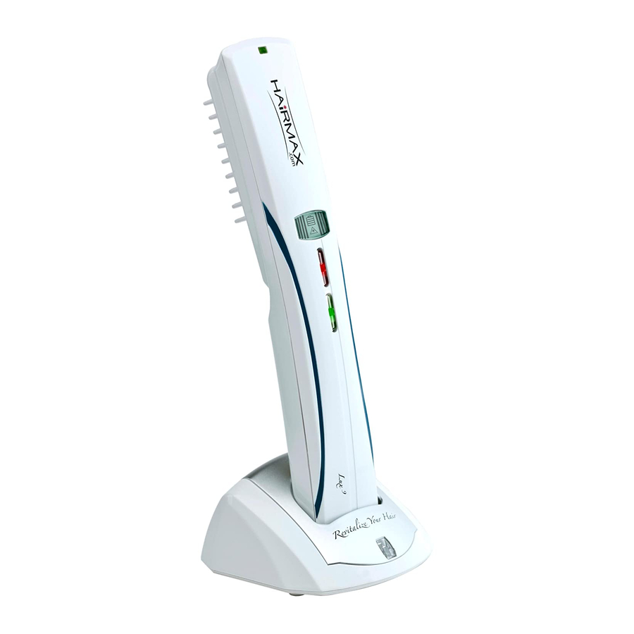 HairMax LaserComb LUX 9 Quick Start Manual
