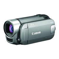 Canon FS31 Quick Manual