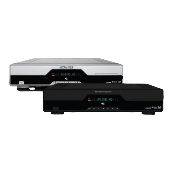 AB IPBox 900hd User Manual