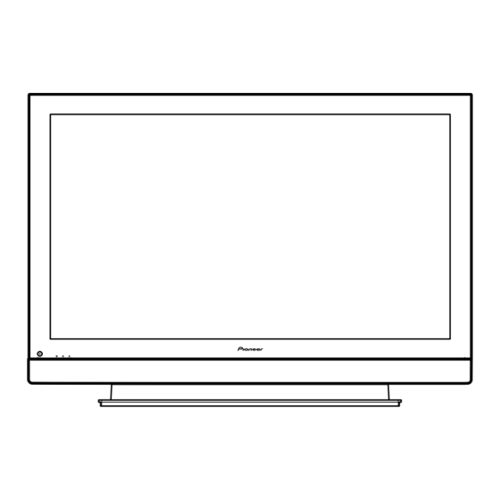 Pioneer PDP-6070PU Service Manual