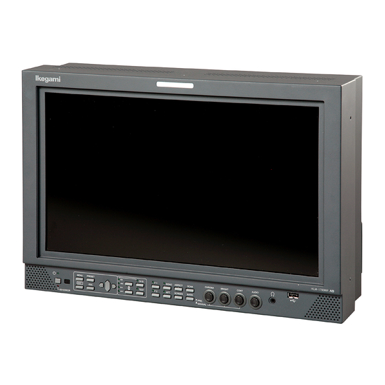 Ikegami HLM-1751WR Operation Manual