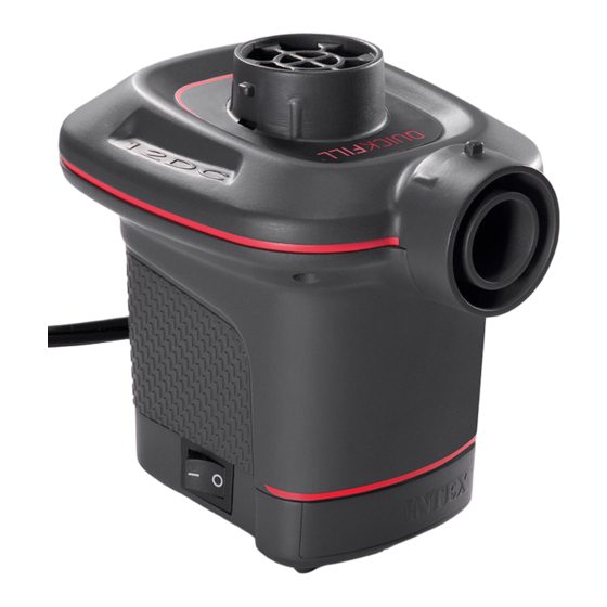 Intex Quick-Fill AP636 Owner's Manual