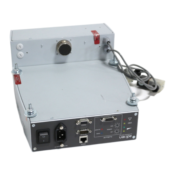 Pfeiffer Vacuum OBC V4 Operating Instructions Manual