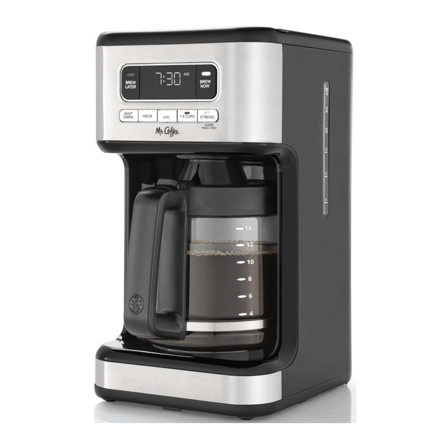 Mr. Coffee BVMC-PC14 Series - Coffee Maker Manual | ManualsLib