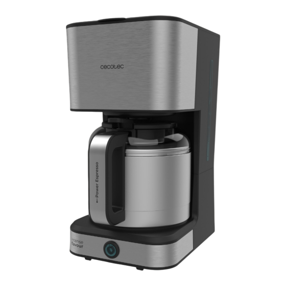 cecotec COFFEE 66 DROP & THERMO Instruction Manual