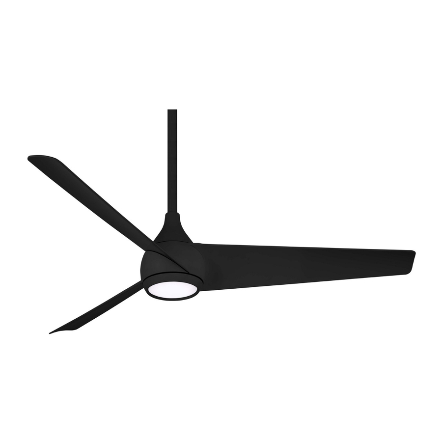 minkaAire Twist F678L-CL Manual