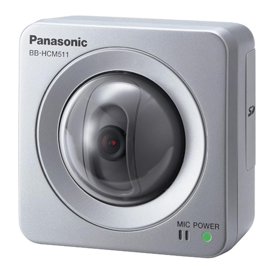 Panasonic BB-HCM511CE Installation Manual