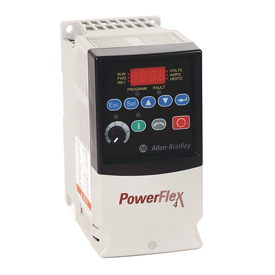 Allen-Bradley PowerFlex 4 Original Instructions Manual
