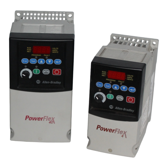 Allen-Bradley PowerFlex 4 Installation Instructions