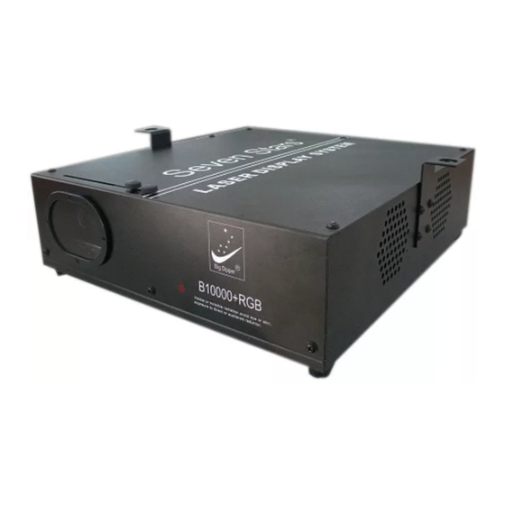 BIG DIPPER B10000+RGB PROJECTOR MANUAL | ManualsLib