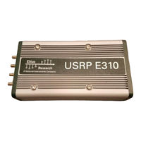 National Instruments Ettus USRP E310 Getting Started Manual