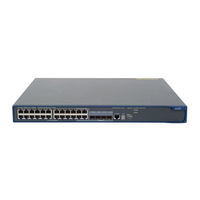 3Com Switch 4800G PWR 48-Port Getting Started Manual
