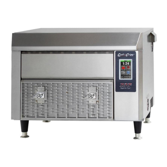 Quik n’ Crispy Rapid Air Fryer RAF R900007 Operator's Manual