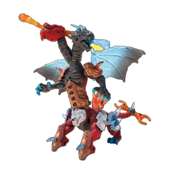 Mega Construx Breakout Beasts 2 in 1 Fusion Beast Scauld Assembly