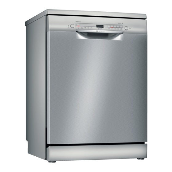 Bosch SMS2ITI04Y Information For Use