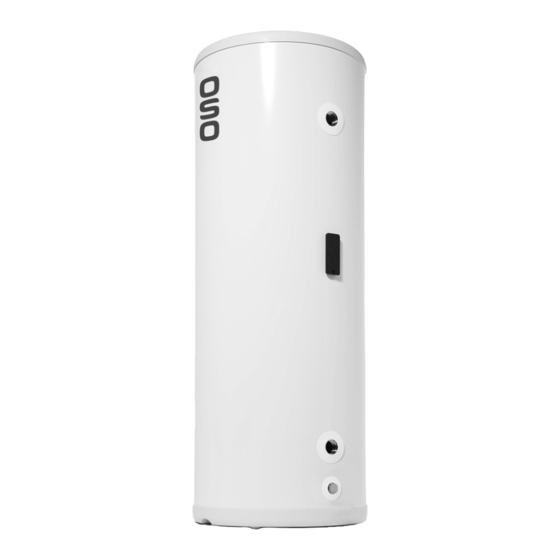 OSO HOTWATER Accu-A Series Installation Manual