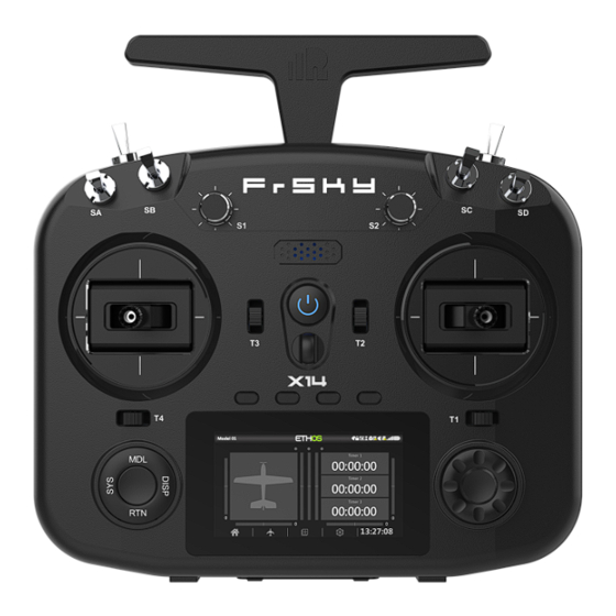 FrSky TWIN X14 Instruction Manual