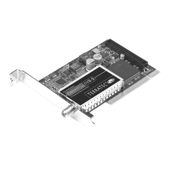 TerraTec Cinergy 1200 DVB-S Manual