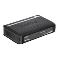 TRENDnet TEG-S5g - Gigabit GREENnet Switch User Manual