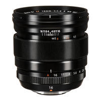 FujiFilm XF23mm F1.4 R Owner's Manual