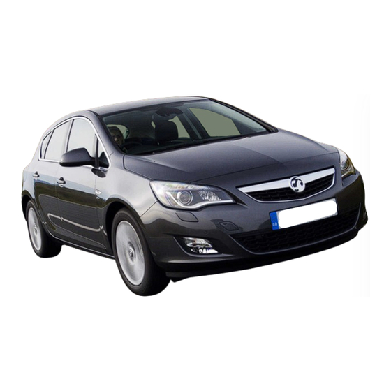 Vauxhall ASTRA Owner's Manual