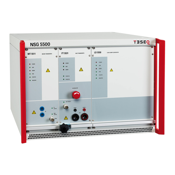 Teseq NSG 5500 Hardware Manual