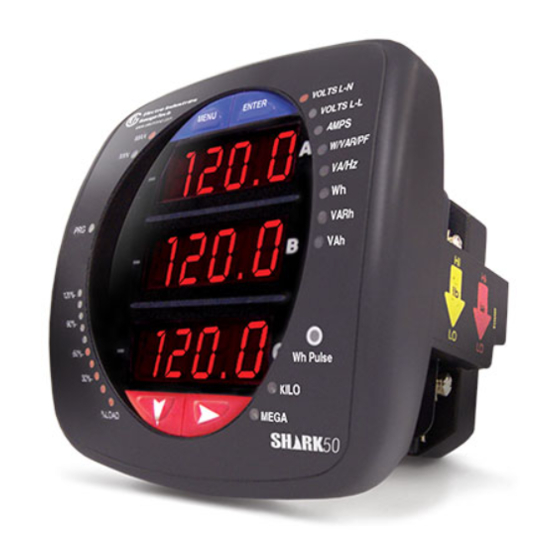 Electro Industries/GaugeTech Shark 50 Quick Start Manual