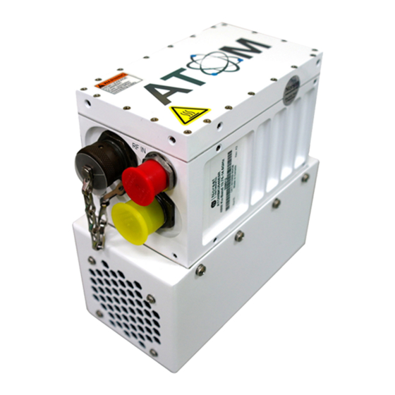Norsat ATOM Ka Series Power Amplifier Manuals